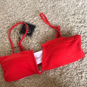 Super Cute red Zaful top